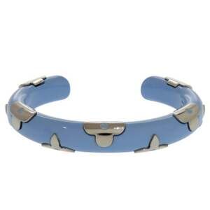 LOUIS VUITTON Blue Monogram Bracelet
